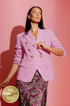 Pale Pink Sisca Blazer Pale Pink