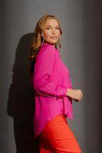 Pink Midi Asana Shirt