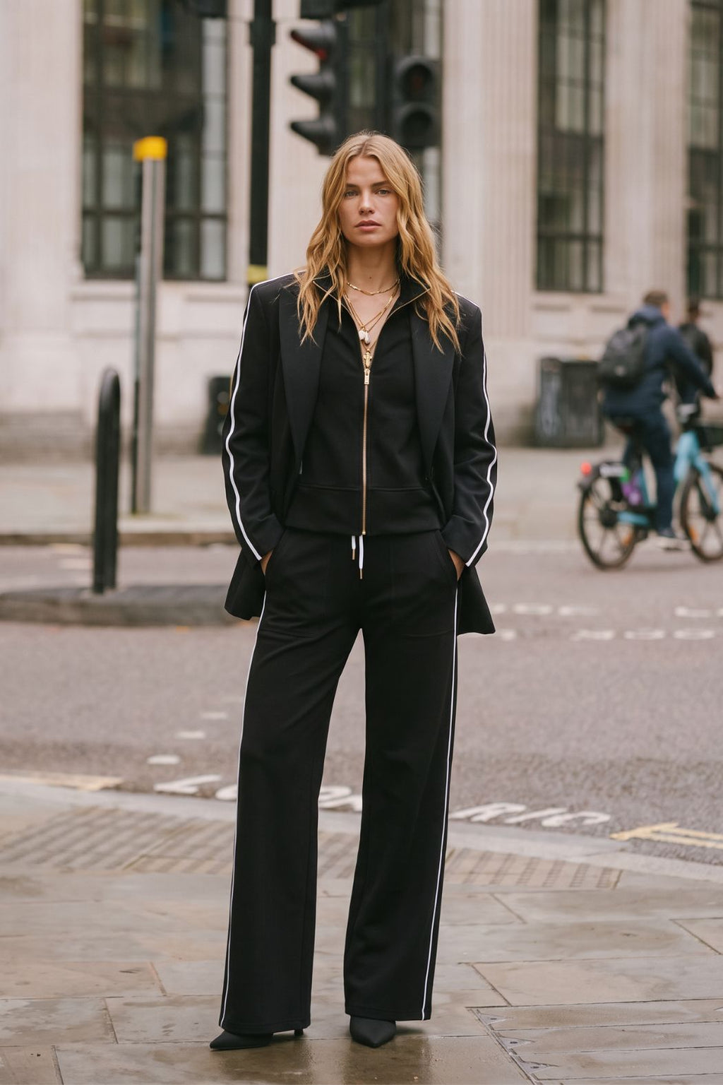 Black Scuba Hamptons Pant