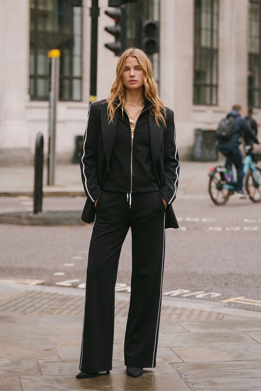 Black Scuba Hamptons Pant