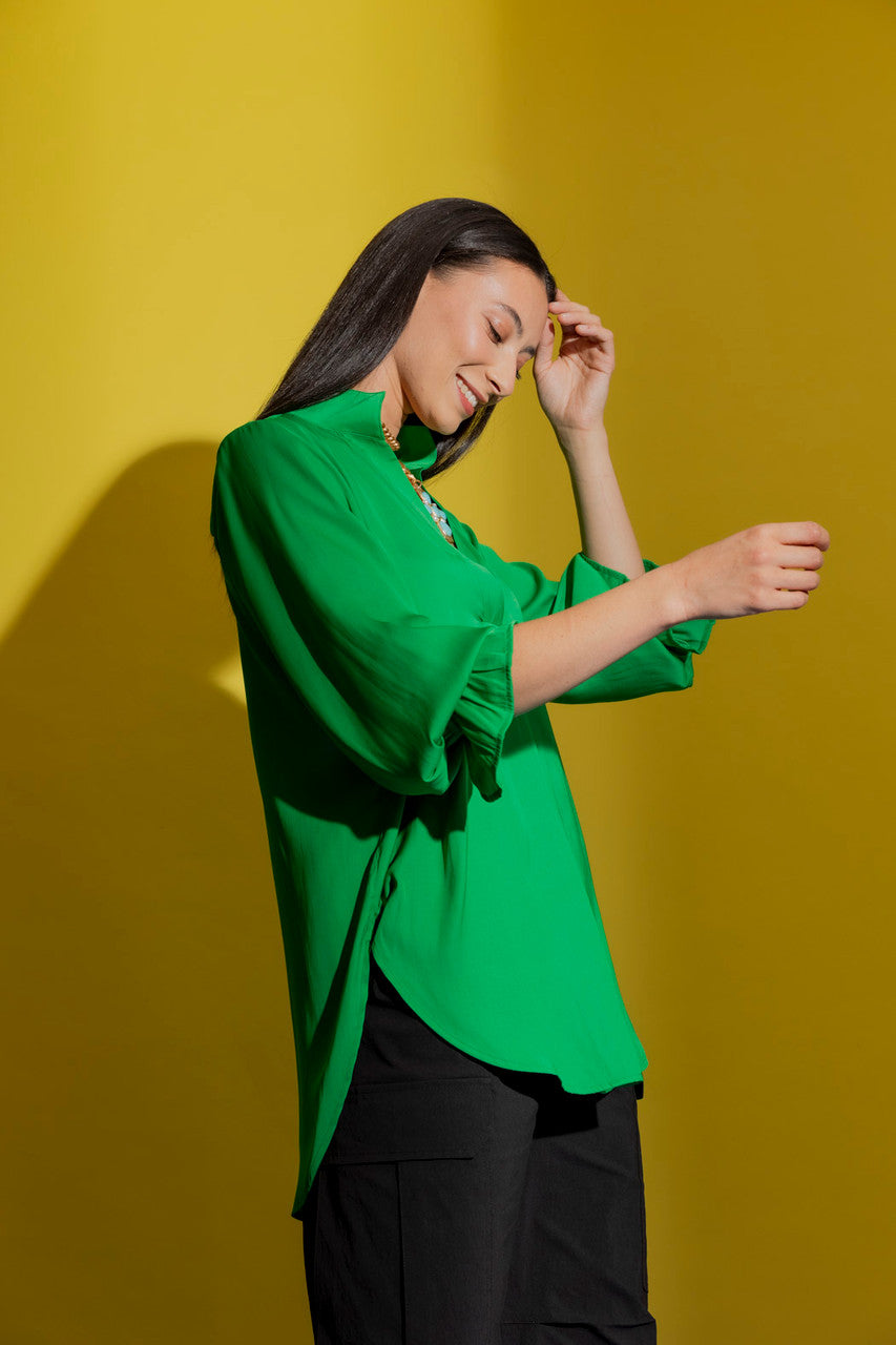 Green Femme Blogger Shirt