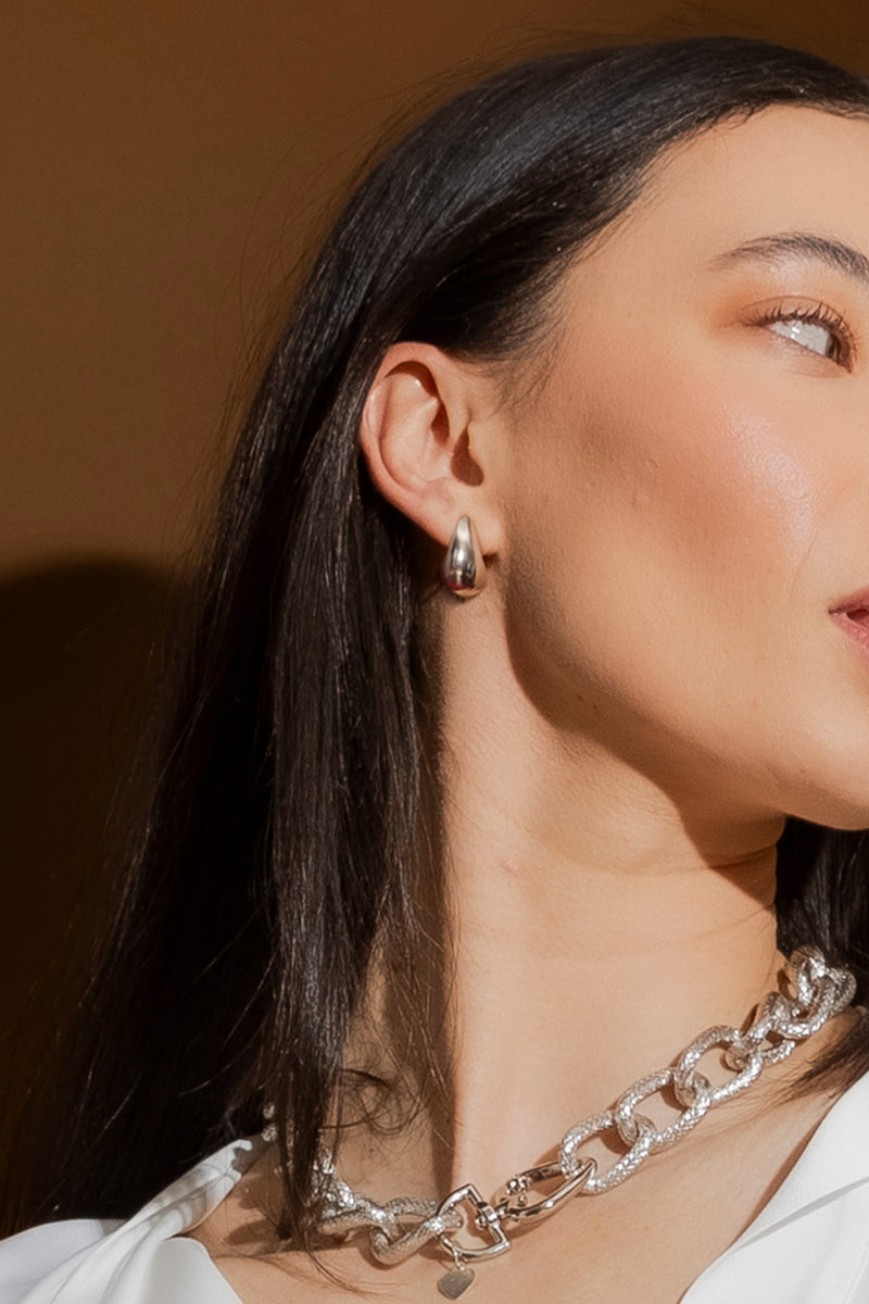 Silver Earring Gift With Purchase Silver O/S