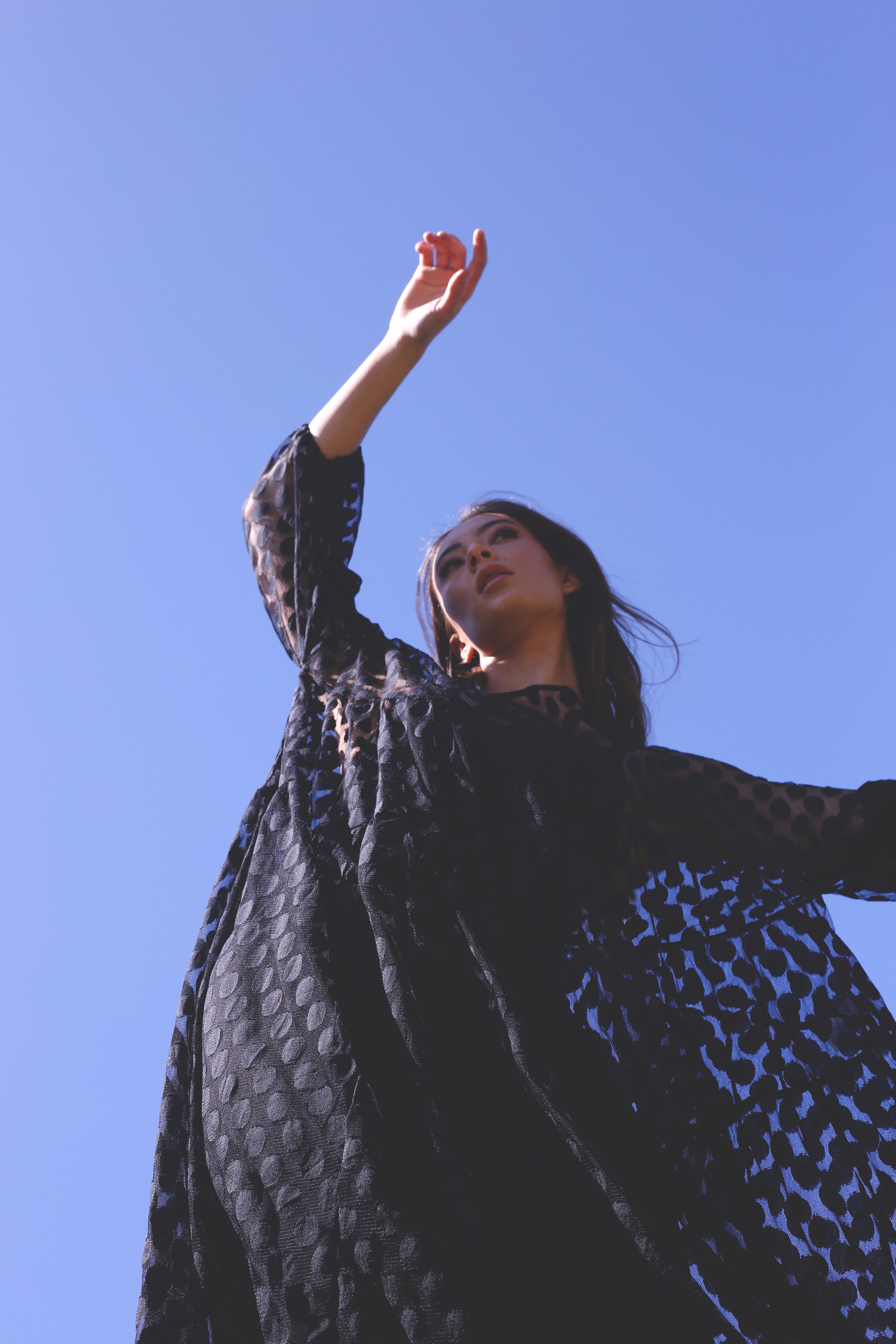 Coinspot Tiered Mesh Dress