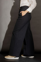 Black Stripe Cleo Pants Black Stripe