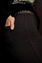 Black Ponte Miracle Skirt