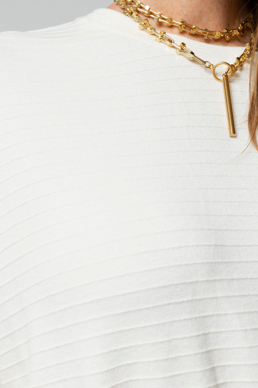 Ivory Ava Crew Neck Jumper