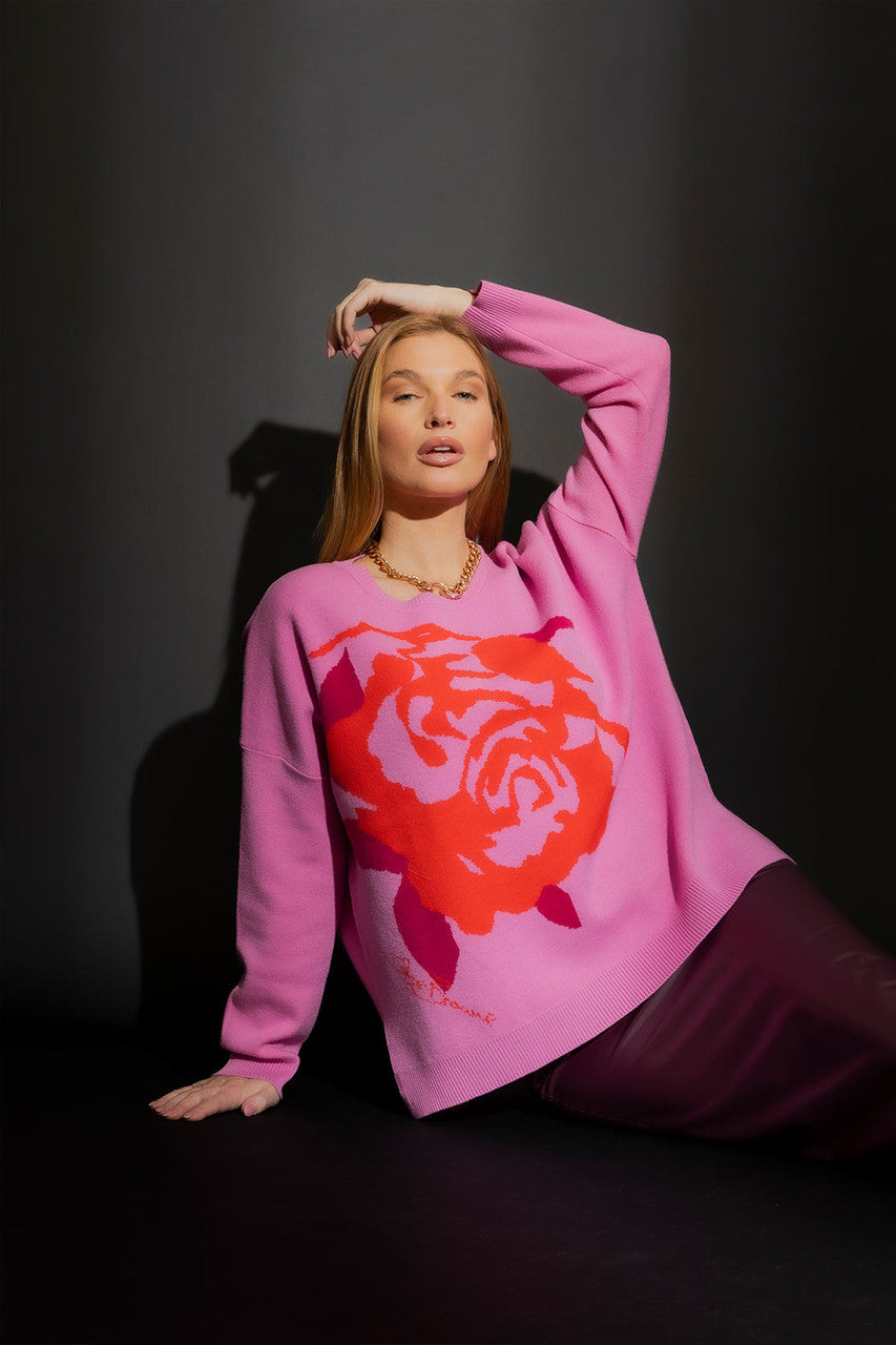 Pink Blossom Knit Pink S
