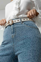 Light Chambray Animal Jean