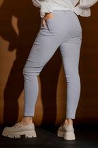 Blue Stripe Bengaline Jean Blue Stripe