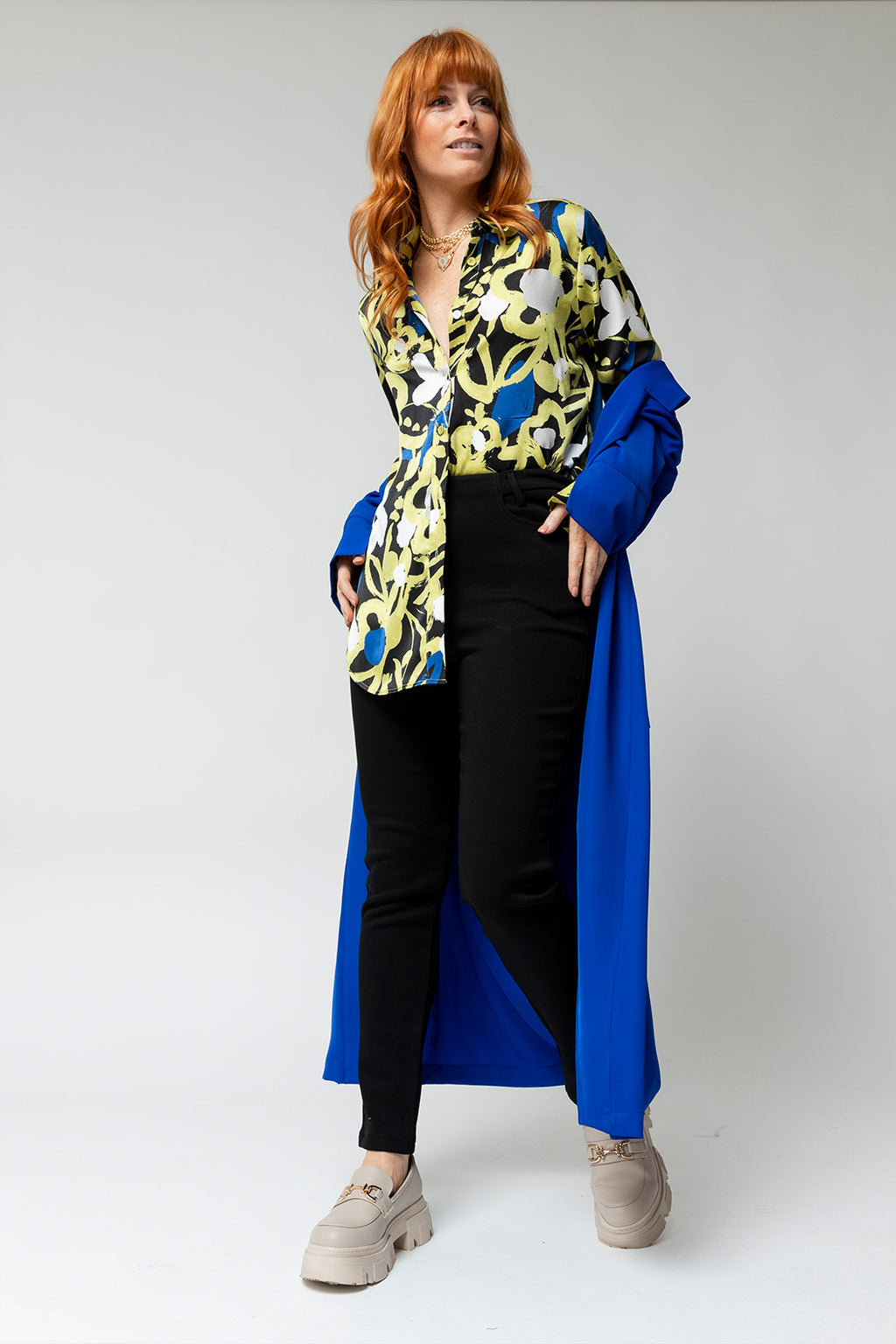 Lime Silky Charlie Shirt