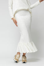 Ivory Frill Skirt