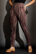 Mocha High Waist Zip Pant