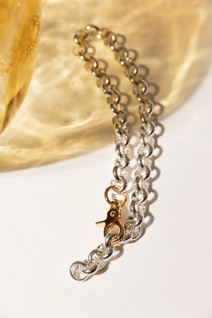 Silver Plated Parrot Clip Necklace S