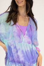 Pastel Mesh Tiered Top - FINAL SALE