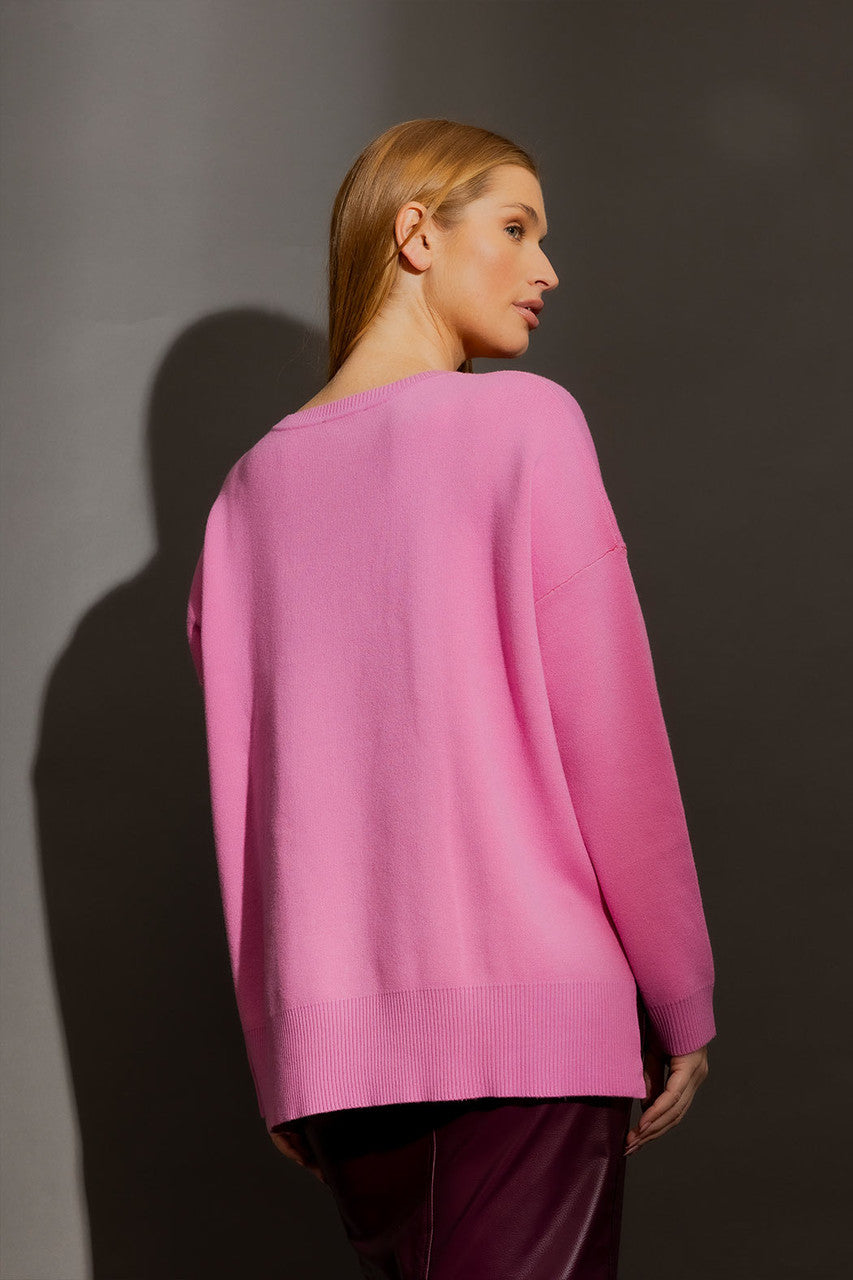 Pink Blossom Knit Pink S