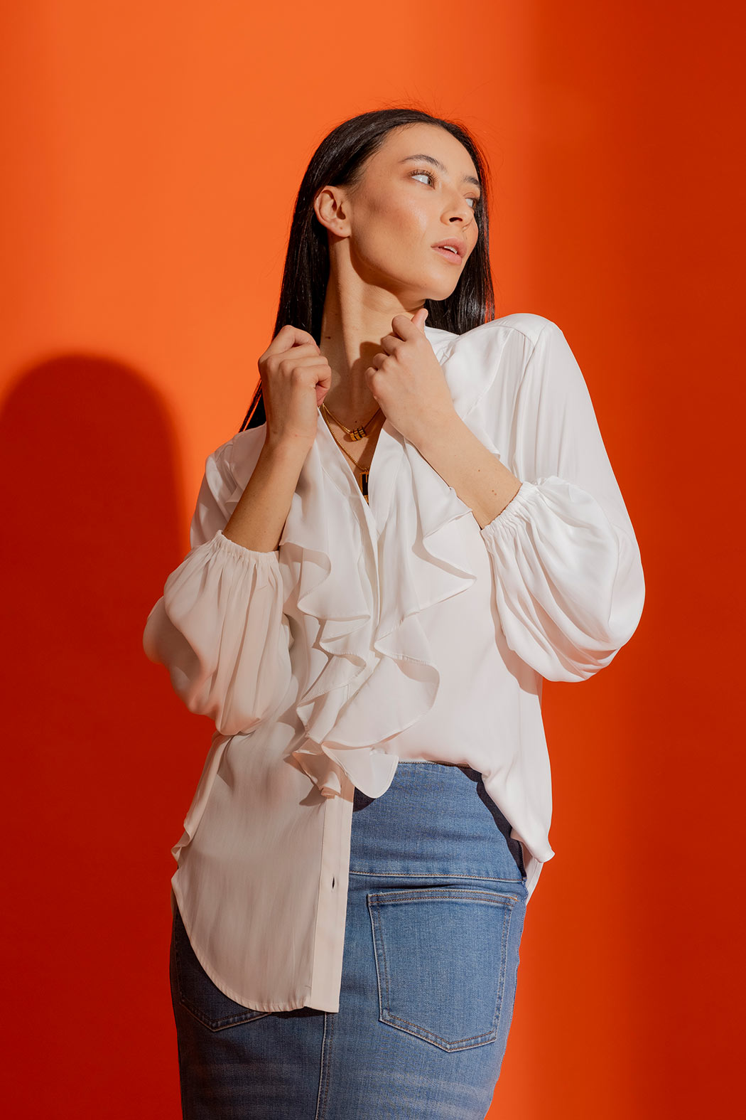 Silky Cascade Shirt 60246 H
