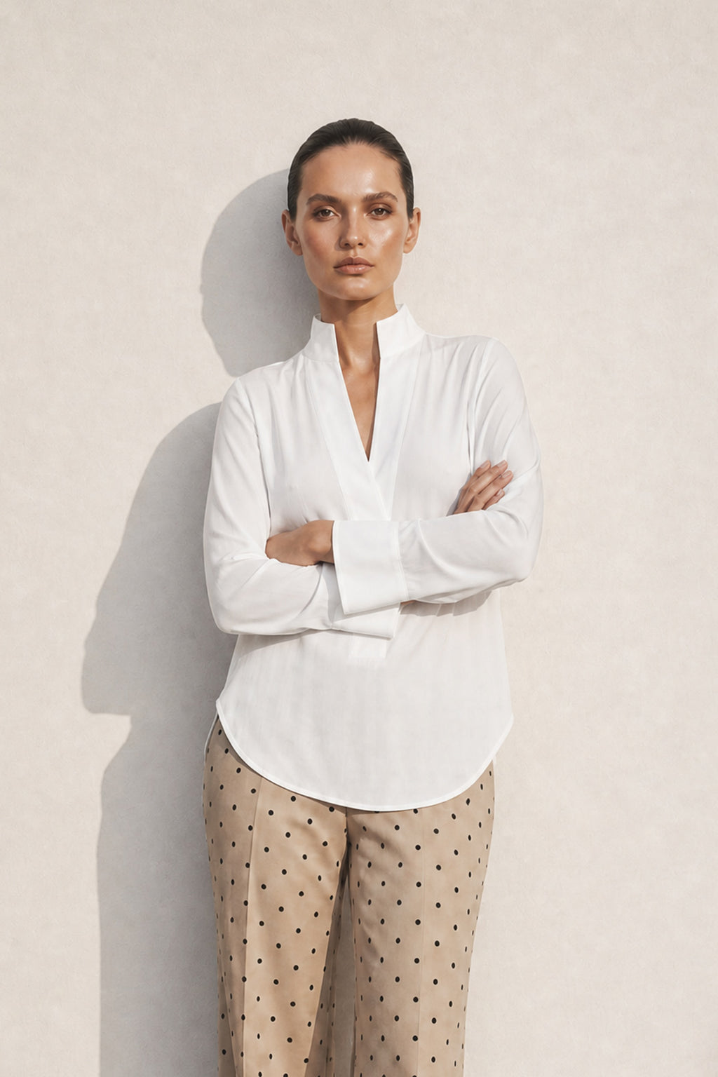 White Glow Milan Blogger Shirt