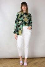 White Bengaline Jean - Final Sale
