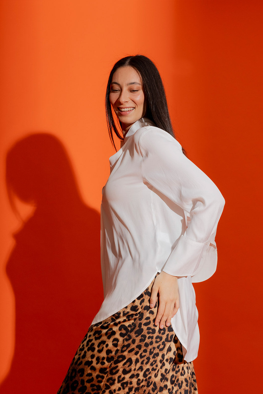 White Blogger Shirt