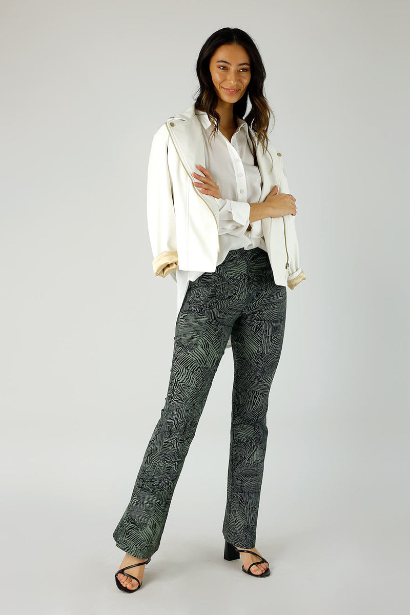 White Seta Darling Shirt - FINAL SALE