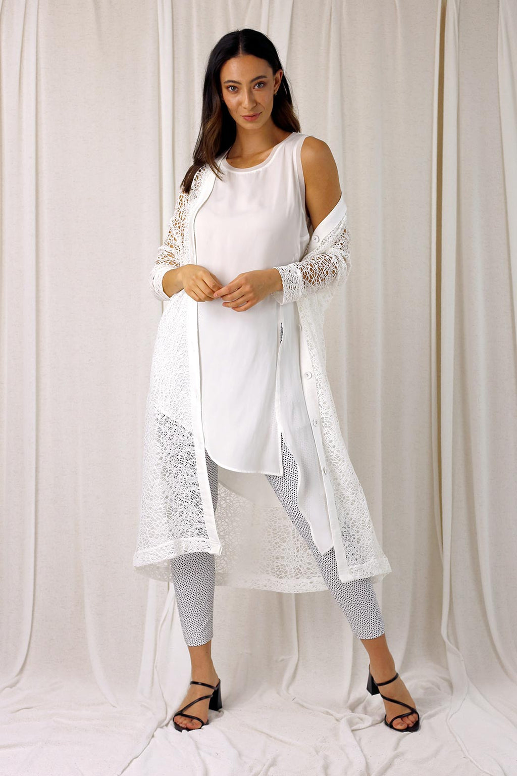 White Seta Gigi Top - SALE