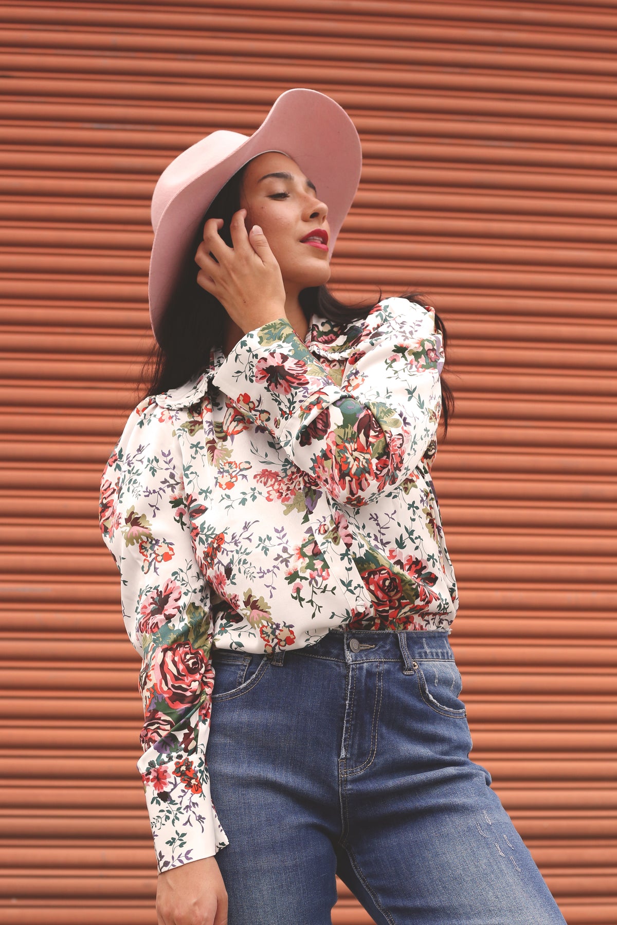White Ruffle Statement Shirt - SALE