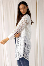 White Lace Shacket - SALE