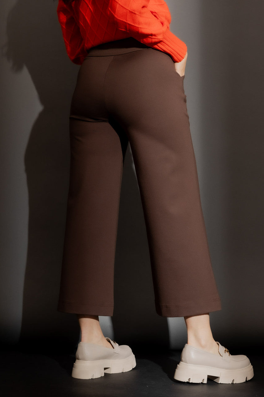 Mocha Ponte Jet Culotte