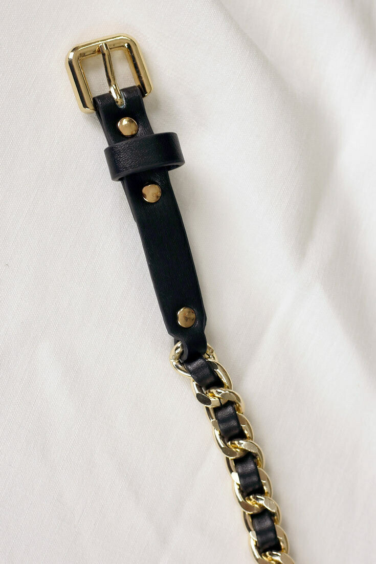 Black Chain Belt