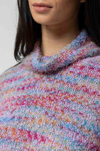 Lilac Speckle Fluffy Crop Jumper- Sale