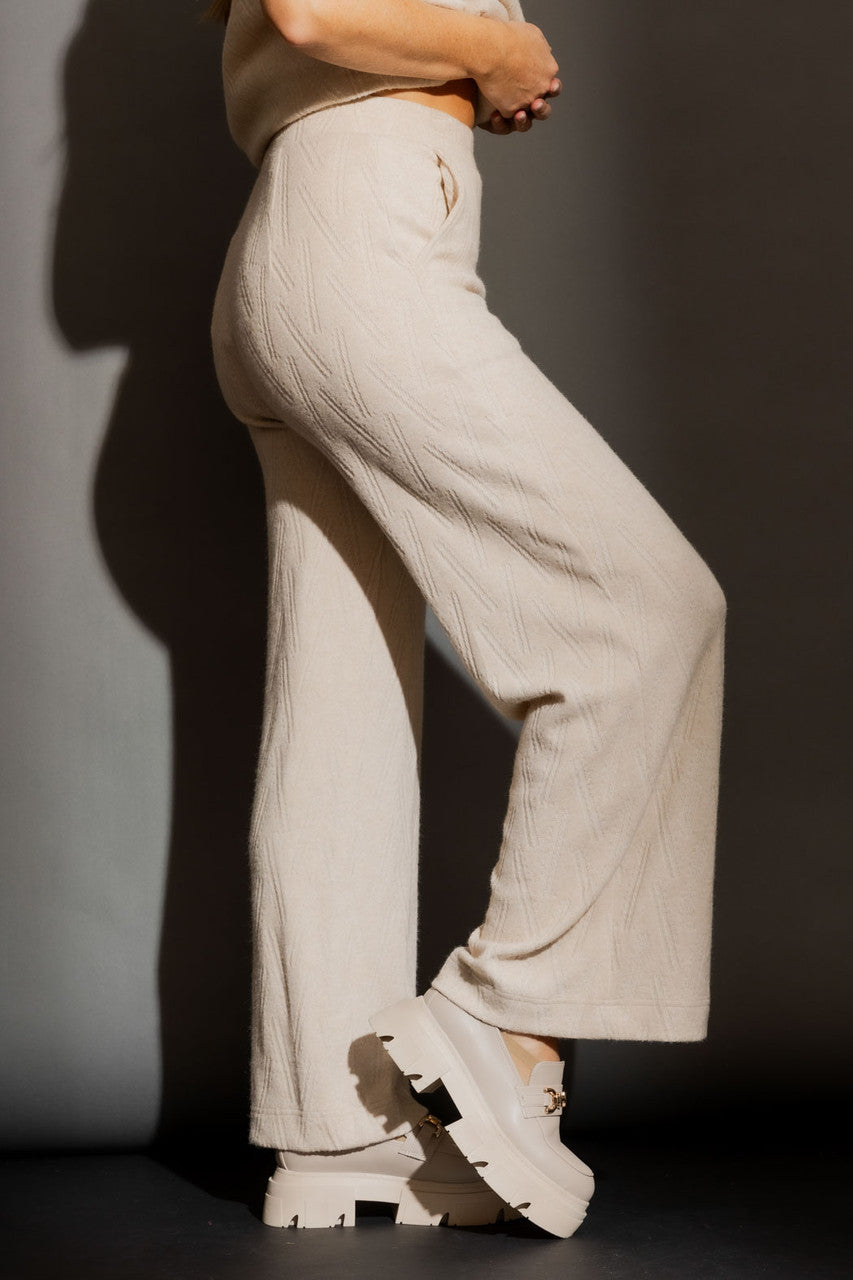 Oatmeal Cozy Culotte