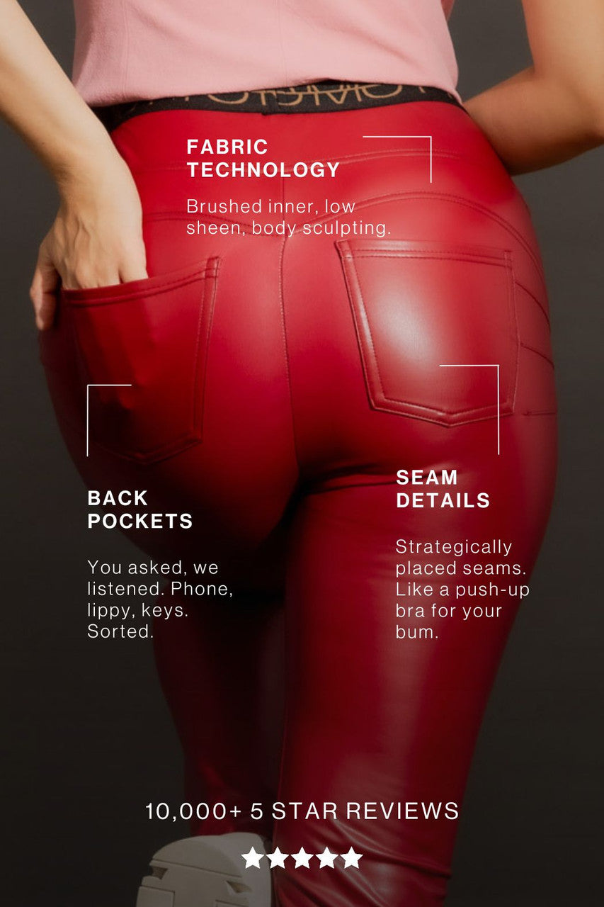 Red Coated Miracle Pants