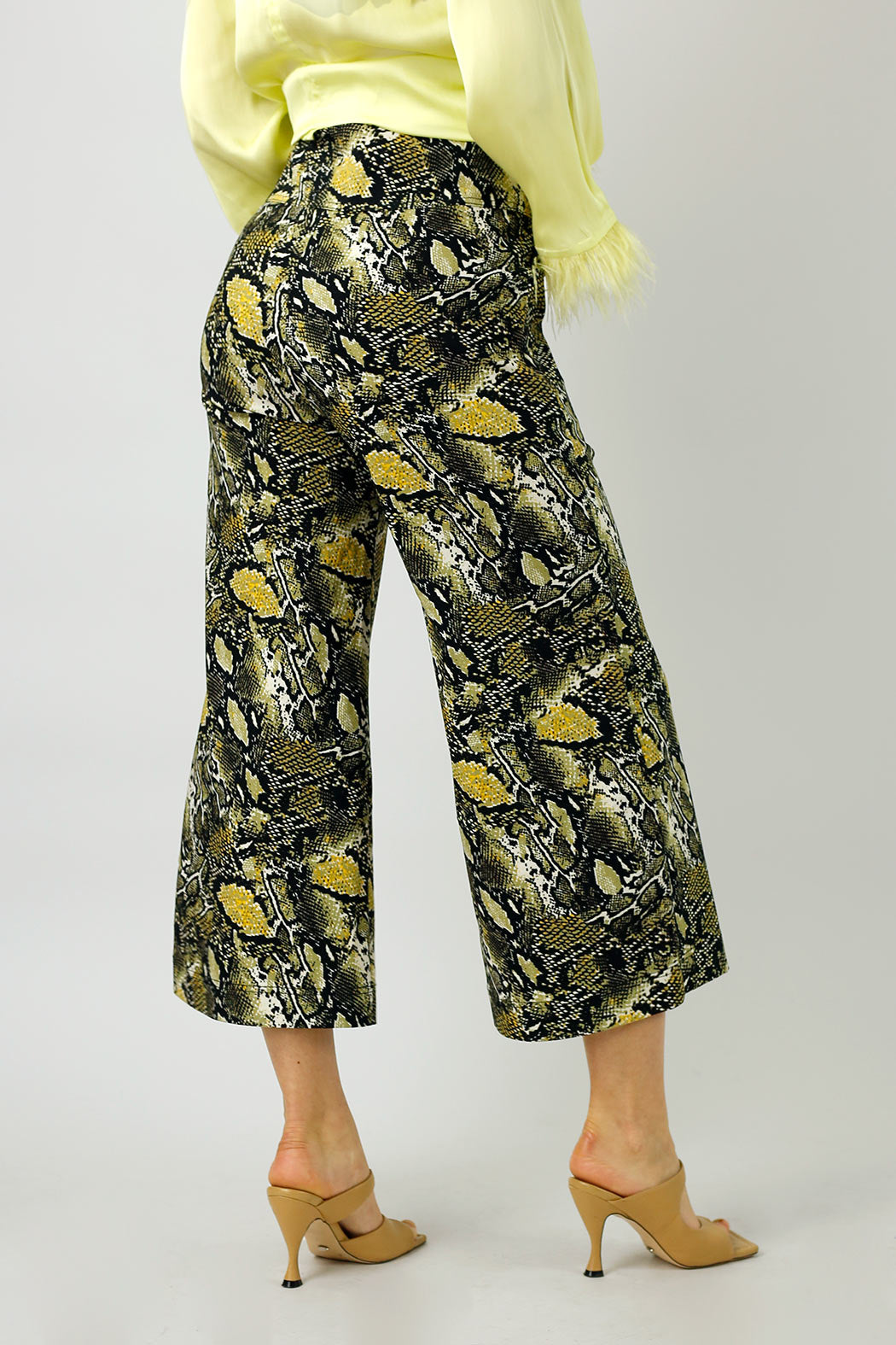 Snake Bengaline Jet Culotte - Final Sale
