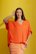 Orange Bondi Top