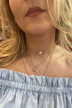 Gold Chain With Split Heart S