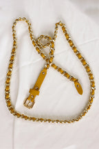 Tan Chain Belt