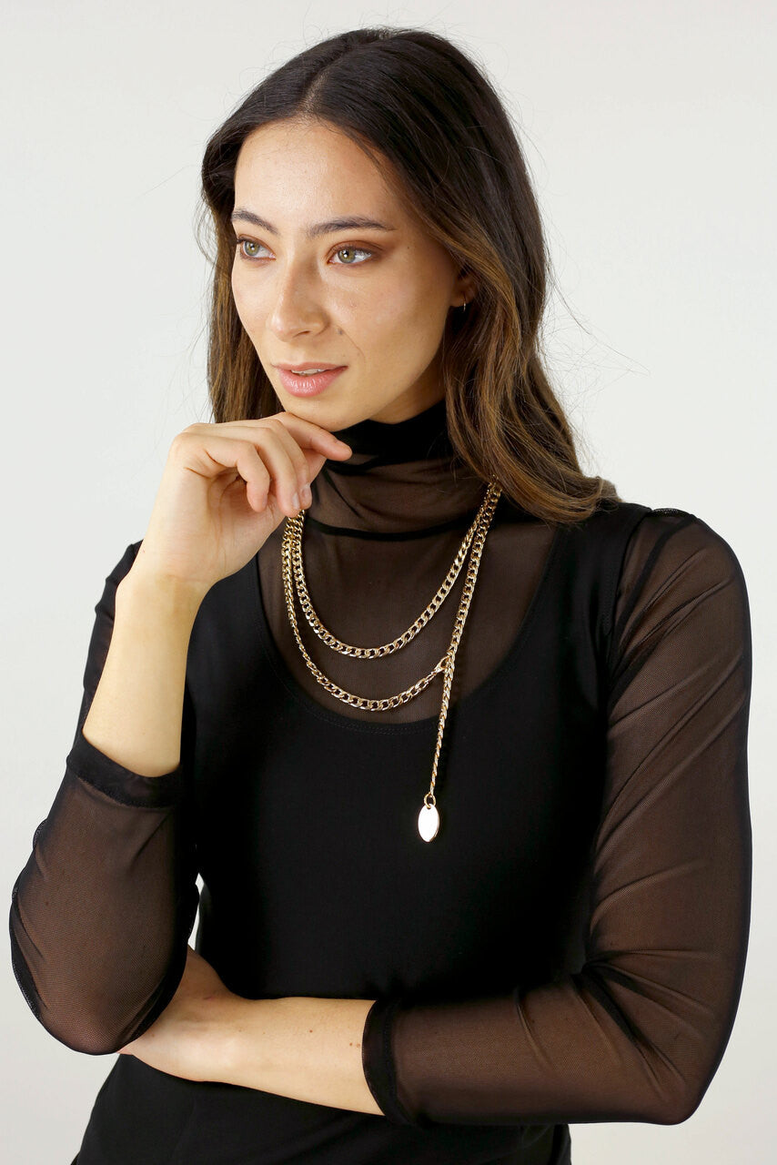 Convertible Chain Necklace Belt